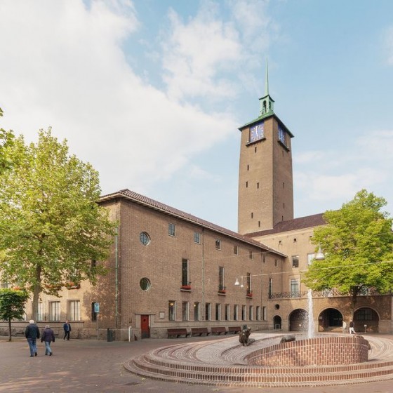 Het stadhuis van Enschede
