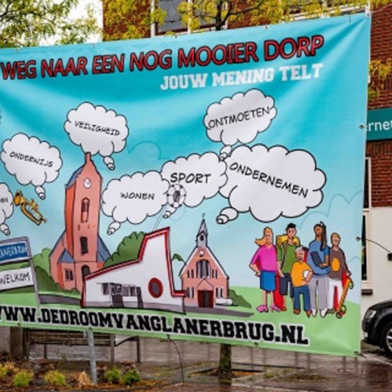 spandoek van het Bruggerfeest