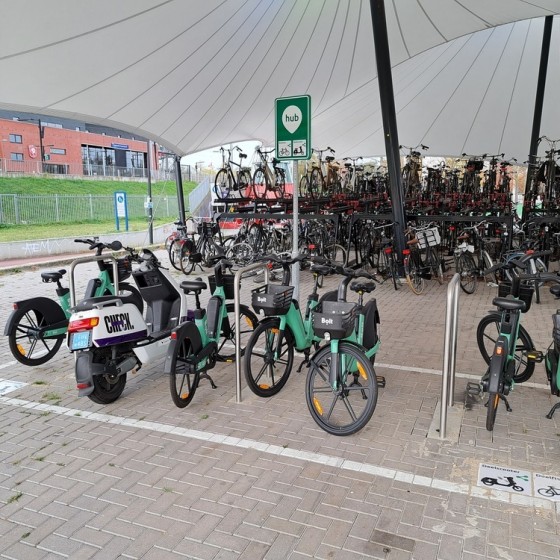 Deelmobiliteithub Kennispark