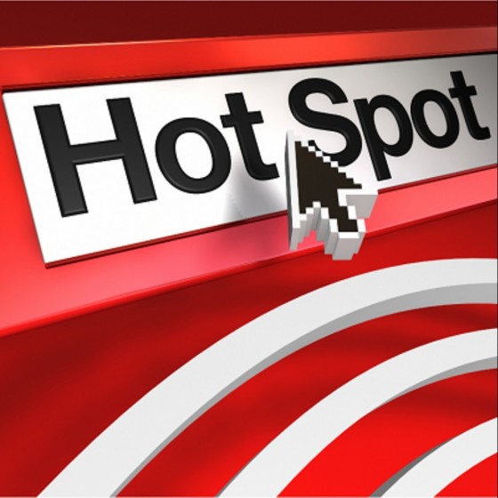afbeelding met de tekst hot spot