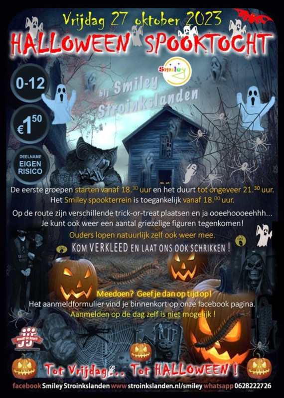 Halloween weekend bij Smiley Stroinkslanden