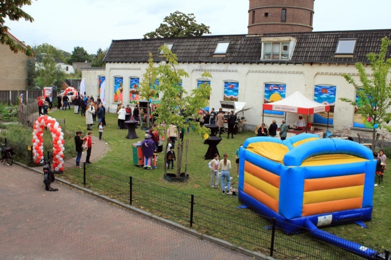 Opening van het wijkpark De Bothoven