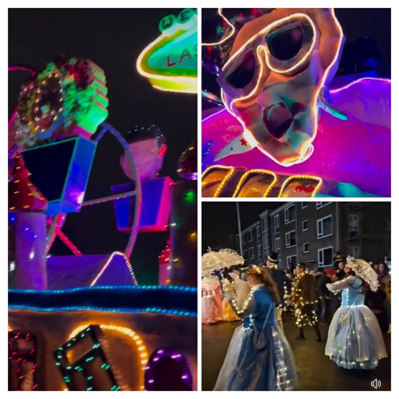 Carnavalsoptocht brengt licht in donker Twekkelerveld