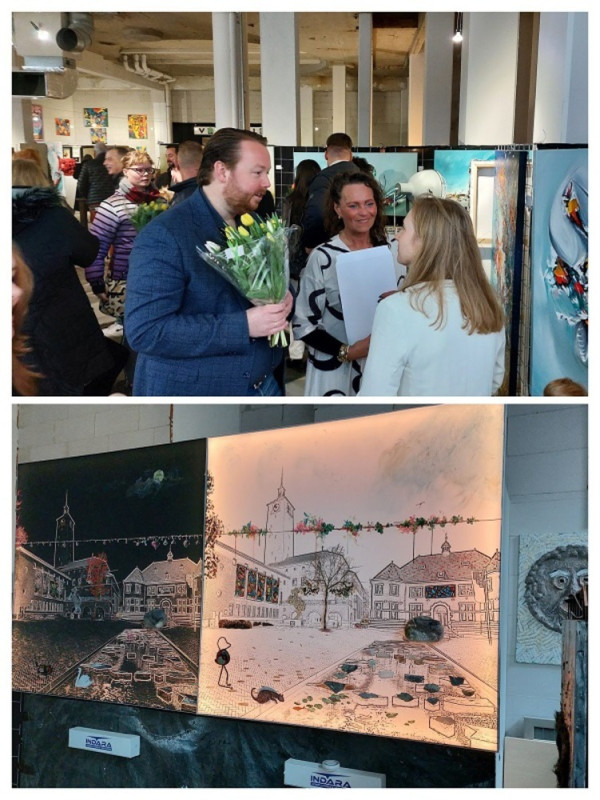 Gemeente ontvangt prachtige kunst van Volksgalerie DVA
