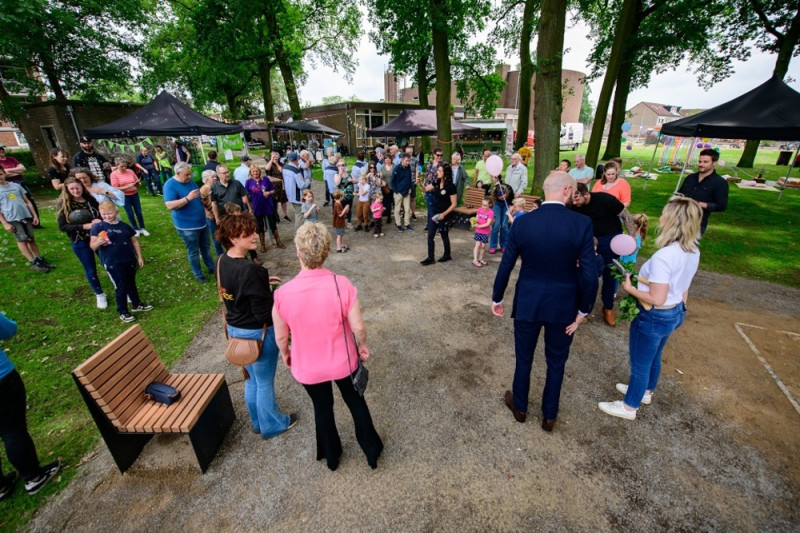 Enschede heeft er een nieuw parkje bij: Thomaspark