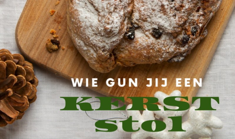 Meld u aan voor de actie ‘Wie gun jij een kerststol’?