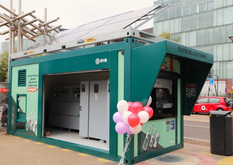 Enschede opent 3 statiegeldmachines in de binnenstad